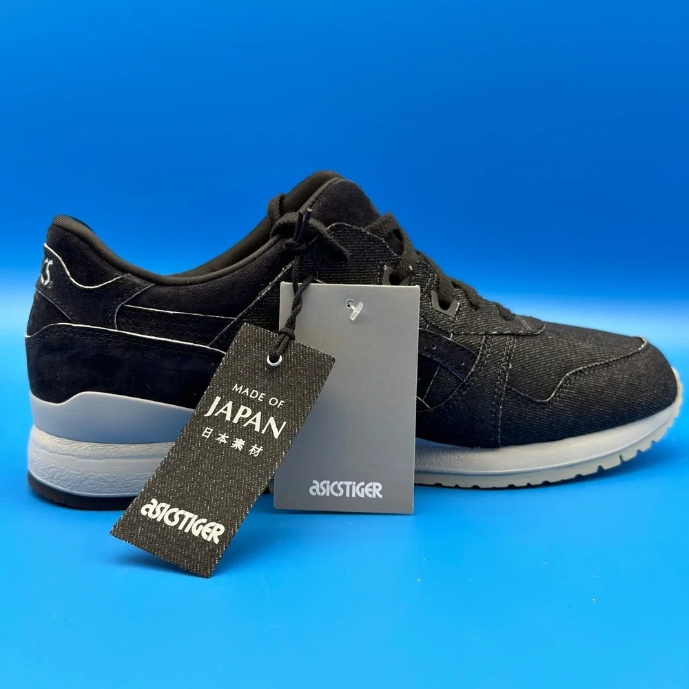 Asics Gel-Lyte III Made in Japan Black Denim‎ Mid Grey H7ZNQ-9690 Size 9.5
